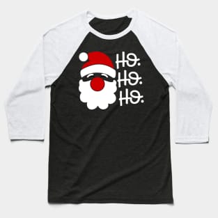 Ho ho ho Santa Baseball T-Shirt